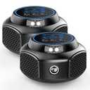 2 Pack Ultrasonic Pest Repellent Plug in, Indoor Pest Rodent Control for Mouse Mice Rat Squirrel Bat Roach Spider Ant Bug, Electronic Repelling Device Mouse Traps : Patio, Lawn & Garden