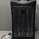 EZ-HEAT 1,500-Watt Radiant Quartz Tower Space Heater with Dual Heating Settings, Adjustable Thermostat, Overheat Protection, Safety Tip Over Switch, MG-QGW15-607