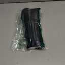 Hubulk 100% Waterproof Silicone Pet Feeding Mat with Raised Edge for Food and Water, Dog Bowl Mats, Cat Bowls Placemat with High Lip Protects Floor for Cats and Dogs (Black, 19" L x 12" W)