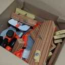 Little Tikes Creative Construction Power Cuts Set with 6 Accessories, Pretend Play Construction Set, for Boys and Girls Ages 3+ Years