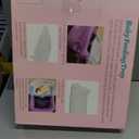 Silicone Baby Dining Tray Compatible with in-gle-sina Fast Table Chair Portable Baby Feeding Tray for Clip-On Fast Table Chair Ideal for Baby, Toddler Perfect for Meal, Restaurant - White