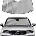 Pigenius Windshield Sun Shade for Volvo XC40/XC40 Recharge 2019-2024 Front Window Sunshade - AstraGuard