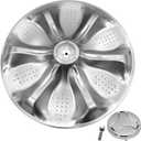 AGZ72909711 Washplate Pulsator Assembly with 5006EA3009B Washer Pulsator Cap - Compatible with lg, kenmore, sears Washer, Fits Models WT1101cw, WT5270cw, WT4870cw