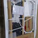 6-Piece Solid Wood Dining Table Set, Including 1 Dining Table, 4 Upholstered Chairs and 1 Bench, Wooden Dining Table Set with Crystal Decoration for Kitchen, Dining Room, Silver Grey