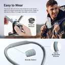 NEEWER Neck Mount Compatible with GoPro DJI Insta 360 Action Cameras, Quick Release Neck Holder with Air Cushion & Adjustable Chest Strap, Accessories Kit for POV Vlogging Video Recording, GP49