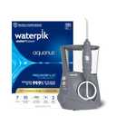 Waterpik Aquarius Water Flosser For Teeth Cleaning, Gums, Braces, Dental Care, Electric Power With 10 Settings, 7 Tips For Multiple Users And Needs, ADA Accepted, Gray WP-667, Packaging May Vary