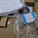 2 Pack 22"-30" Adjustable Height Table Lamps Set, Modern Gold Table Lamps with White Shade 3 Colour Temperature Pull Chain Tall Lamps for Living Room Bedroom Bedside End Table Nightstand