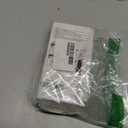 2 Stoppers 4 in Satin Nickel Kickdown Door Stop for Bottom of Door