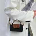 Black Mini Crossbody Shoulder Bags For Women, Large Capacity Handbags Purses Adjustable Strap Daily Travel