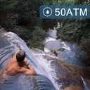 23-in-1 Survival Military Digital Watch, Mens Tactical Multi-Functional and Adjustable Wristband Outdoors Waterproof Sports Dual Dial Watches with Compass Paracord Band (Gray Yellow Camouflage)