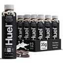 Huel Black Edition Ready-to-Drink | Cookies and Cream Meal Replacement Shake | 35g High Protein Drink | 27 Vitamins & Minerals, Vegan, Gluten Free | Plant Based | High Fiber, Low Sugar | 16.9 Fl Oz, 12 Pack