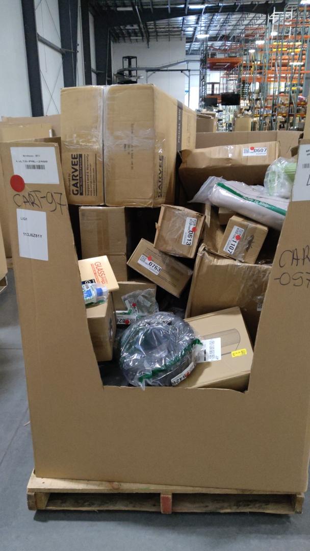 Pallet Of Salvage Items