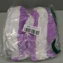 TBEZY Toddler Bath Towel Poncho Thick Cotton Striped Beach Towels for Kids Gifts (2-6, Purple)