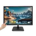 19 Inch Touchscreen Monitor HD 1440x900P, Built-in Speakers, VESA, TN Panel Desktop PC Touch Screen Monitor with HDMI & VGA & Type-B Ports, Low-blue Light Computer Touch Display, 60Hz, Black