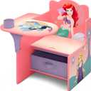 Delta Children Chair Desk with Storage Bin, Disney Princess, 20.5 Inches L X 22.8 Inches W X 23.2 Inches H