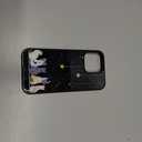 Black Cute Cat Phone Case Iphone 14 Pro Max - 6.1 Inch Cute Cat Iphone Case, Non-Slip Pattern Design and Shock Absorption, Soft Silica Gel Frame Support Black Phone Case for Teen Girls and Sisters