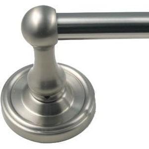 Midtowne Satin Nickel 24" Towel Bar - Satin Nickel - 24"