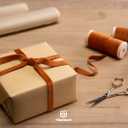 5 x Vitalizart Terracotta Velvet Ribbon Set 3/8" x 15 Yd Fall Ribbon Fabric Trim 3 Rolls * 5 Yd for Christmas Wreath Decoration Handmade Craft Ornaments Gift Wrapping & Bow Making