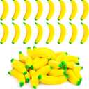 LovesTown 30PCS Banana Stress Toys, Stretchy Banana Fidget Toys Mini squishies Banana Toys for Stress Relief Kids Adults Party Favors