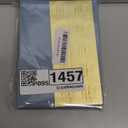 PONATIA 50 Pieces/lot A7 Envelopes, 5.25 X 7.5 Inches Dusty Blue Envelopes Perfect for 5x7 Weddings Invitation Cards, Graduation Invite (Pearl White Liner + Dusty Blue)