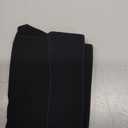 20-30 mmHg Compression Stockings for Women & Men, Thigh High Compression Socks Open Toe, Silicone Dot Band (X-Large, Black)