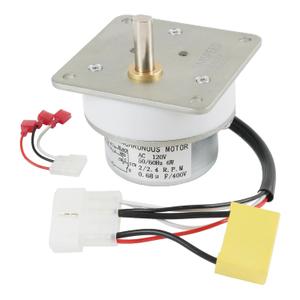 Upgraded 2.4RPM Auger Feed Motor AC120V Compatible with Quadra-Fire Part 812-4421 & 812-4420, Compatible with Heatilator PS35 PS50 CAB50 7000-500 PH