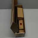 KAMANINA Bronze Curtain Rod 32 to 58 inch(2.6-4.8ft), Adjustable Decorative 1 inch Curtain Rods for Windows 28 to 48 inch, Single Drapery Rod with Twisted Cage Finials