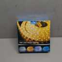 Brizled Warm White Rope Lights, 18ft 216 LED Rope Lights Waterproof, 120V Plugin White Christmas Light Connectable with Clear PVC Tube, Indoor/Outdoor Decorative Tube Light for Backyards, Garden Patio