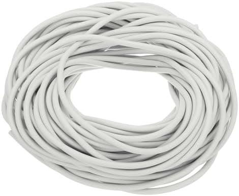 PATIKIL 49Ft Backer Rod 1/4" EPDM Rubber Caulk Saver Concrete Expansion Joint Concrete Expansion Filler Weather Strip Seal for Gaps and Joints, White