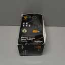 TitanFlex Heavy Duty Black Industrial Nitrile Gloves with Raised Diamond Texture, Latex Free (6mil/8mil) (Medium, 02 8mil (100ct))