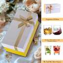 JOVGANK Wedding Gifts for Couples 2026, Bridal Shower Gifts, His and Hers Glass, Mr and Mrs Shot Glass, Hubby and Wifey Gift, Anniversary Couples Gift for Bride and Groom