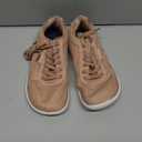 WHITIN Wide Toe Box Barefoot Sneakers for Women | Lightweight Canvas Minimalist Shoes (5.5, Blush)