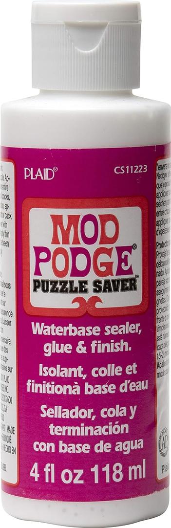 2 x Mod Podge Puzzle Saver (4-Ounce), CS11223, 4 oz, 4 Fl Oz , White