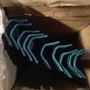 Fence Posts 6FT, Metal U Posts for Wire Fence, 10 Pack，Green