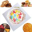 60 Pcs 10x10x2.5 pie boxes for 9 inch pies box 10 inch bakery box, pie boxes with window 10x10 for Cookie Cake, Treats, Pastries, Chocolate Covered Strawberries