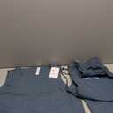 Women's Summer 2 Piece Outfits Sleeveless Crop Top Pants Size XXL, Gray Blue