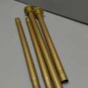 Tension Curtain Rod 30-63Inch Gold Shower Curtain Rods for Windows Shower Rod Adjustable Curtain Rod No Drilling Spring Curtain Rod Tension Rods for Bathroom,Closets,Doorway,kitchen