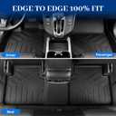 All Weather TPE Custom Fit Floor Mats & Cargo Liner for Volvo XC40 2026 2025 2024 2023 2022 2021 2020 2019 (Not for Recharge/Hybrid Models), Full Coverage for 1st & 2nd Row + Trunk (Black)