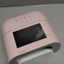 AI UV LED Best Nail Lamp-O NAIL AI Precision Scan,Reduce Excess UV Skin Damage-2in1 AI Computer&Nail Dryer with HD Visible Screen,109 LEDs 2X Faster Curing,Nail Curing Lamp for Salon and Home Pink