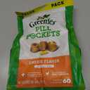 Greenies Pill Pockets for Dogs Large Size, Dog Treat Pouch for Capsule Medication, Cheese Flavor, 15.8 oz. Pouch (EXP 05/19/27)