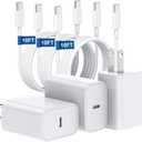 Essri 45W for iPhone 17 16 15 Charger Fast Charging,3 Pack USB C Chrager Block with 10FT USB C to C Cable for iPhone 17 Pro/Pro Max/Plus/17 Air/ 16/15 Pro/Pro Max/Plus