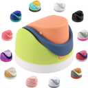 Moukiween Replacement Cap for Owala Freesip Bottle, One Button Water Bottle Top Lid Accessories Compatible with Owala Cup 16oz 24oz 32oz 40oz, BPA-Free, No Water Leakage, Bright Yellow