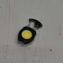 MAKDAK Cob Keychain Work Light Rechargeable EDC Keychain flashilight 7 Modes 1600Lumen high Lumen Flashlights for Emergencies Led Flashlight (Black)