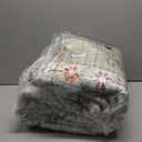 Washable Boho Area Rug 8'×10' Green Brown Large Living Room Rug Non-Slip Indoor Decor Soft Oriental Vintage Bedroom Carpet Dining Room Nursery Home Office