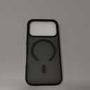 SUPFINE Magnetic for iPhone 17 Pro Case (Compatible with MagSafe)(Military Grade Drop Protection) Translucent Matte Shockproof with Anti-Fingerprint Phone Cover,Black