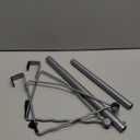 HOLDN STORAGE Over The Door Hanger - Door Rack Hangers for Clothes - Space Saving Designed for Bedroom & Bathroom - Ideal for Clothes & Towels - Drying Rack, Gray