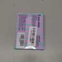 French Tip Press On Nails - BTArtbox Short Almond Fake Nails, Fit Perfectly & Natural Reusable Silver Outline Soft Gel Nails with Nail Glue and Jelly Glue in 16 Sizes, Rock Me