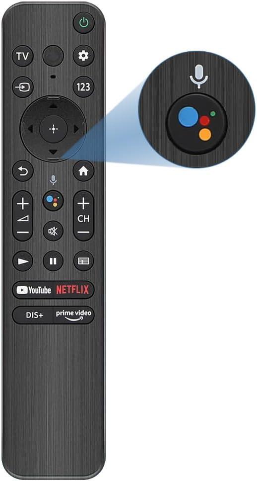 Replacement for Sony Remote Control for Bravia Smart TV with Voice Search. for All 2020-2024 Sony TV Remote Replacement.