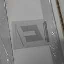 Bifold Barn Door 72"18" x4 x 84", 1 Lites Mirror Panel with Sliding Hardware Kit Set, Pre-drilled Closet Door Slab, 80" Track for 4 Doors, MDF, White,Easy Installation