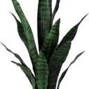 Beebel Artificial Plants Sansevieria Snake Plant with Black Plastic Planter Greenery Perfect Faux Agave Fake Plants in Pot for Home Office Indoor and Outdoo Dcor (22" Green)